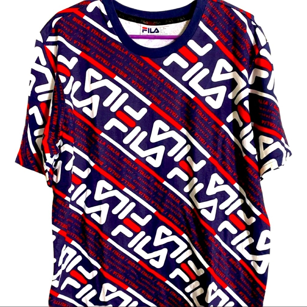 NWOT FILA GRAPHIC SHIRT SIZE LARGE